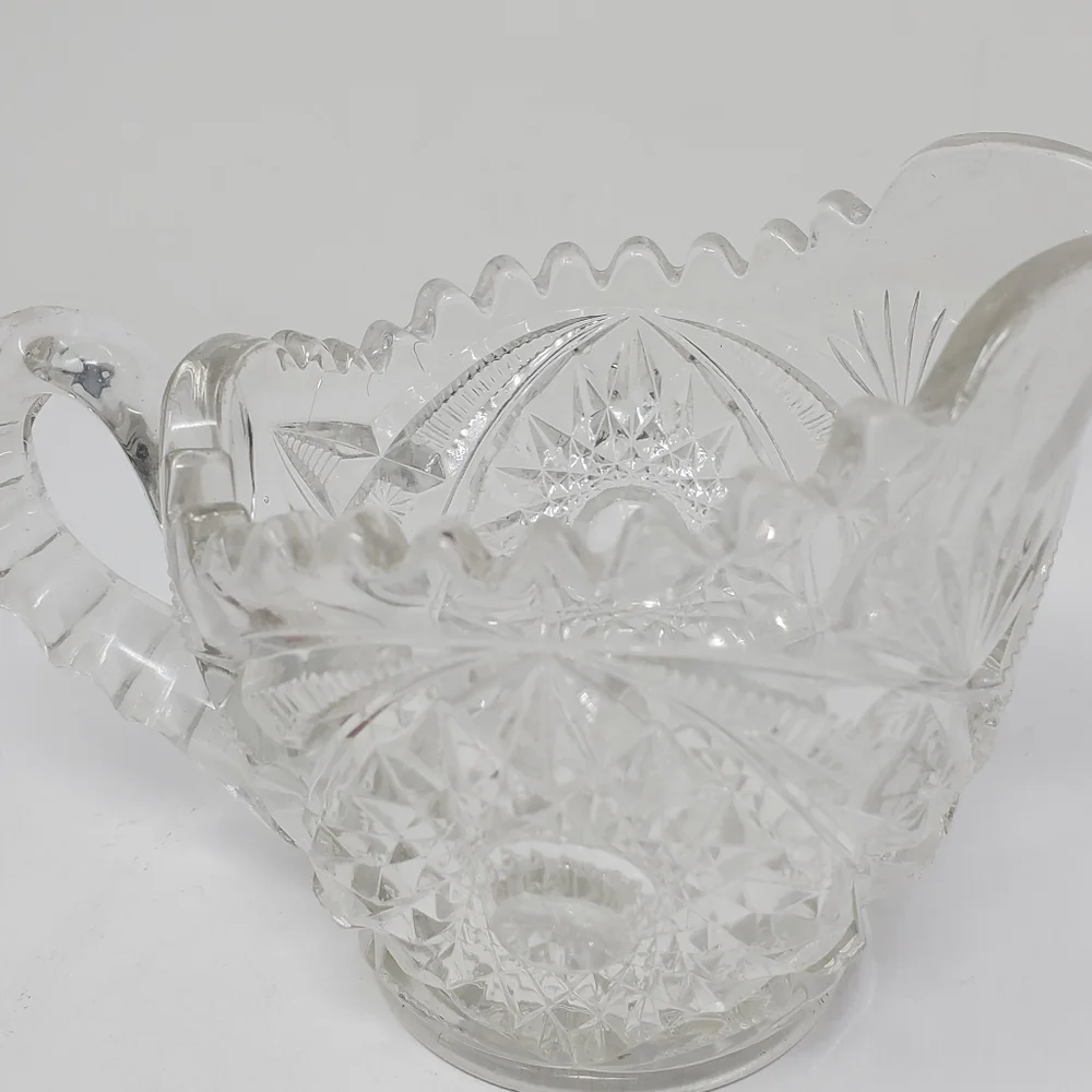 Vintage cut crystal